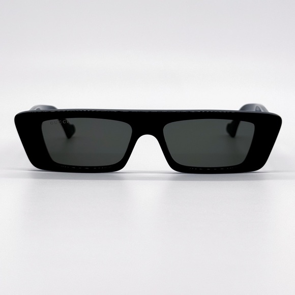 NEW GUCCI GG1331S 001 SQUARE BLACK GREY UNISEX SUNGLASSES GUCCI - Picture 5 of 12